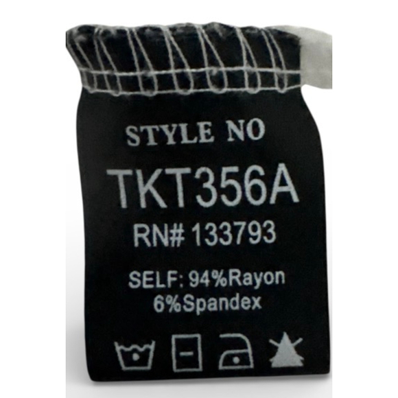 Women's POL White Floral Embroidered Blouse, Size L - Picture 8 of 8